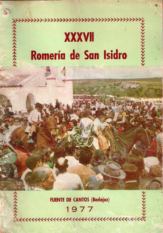 Romería de San Isidro 1977 Fuente de Cantos